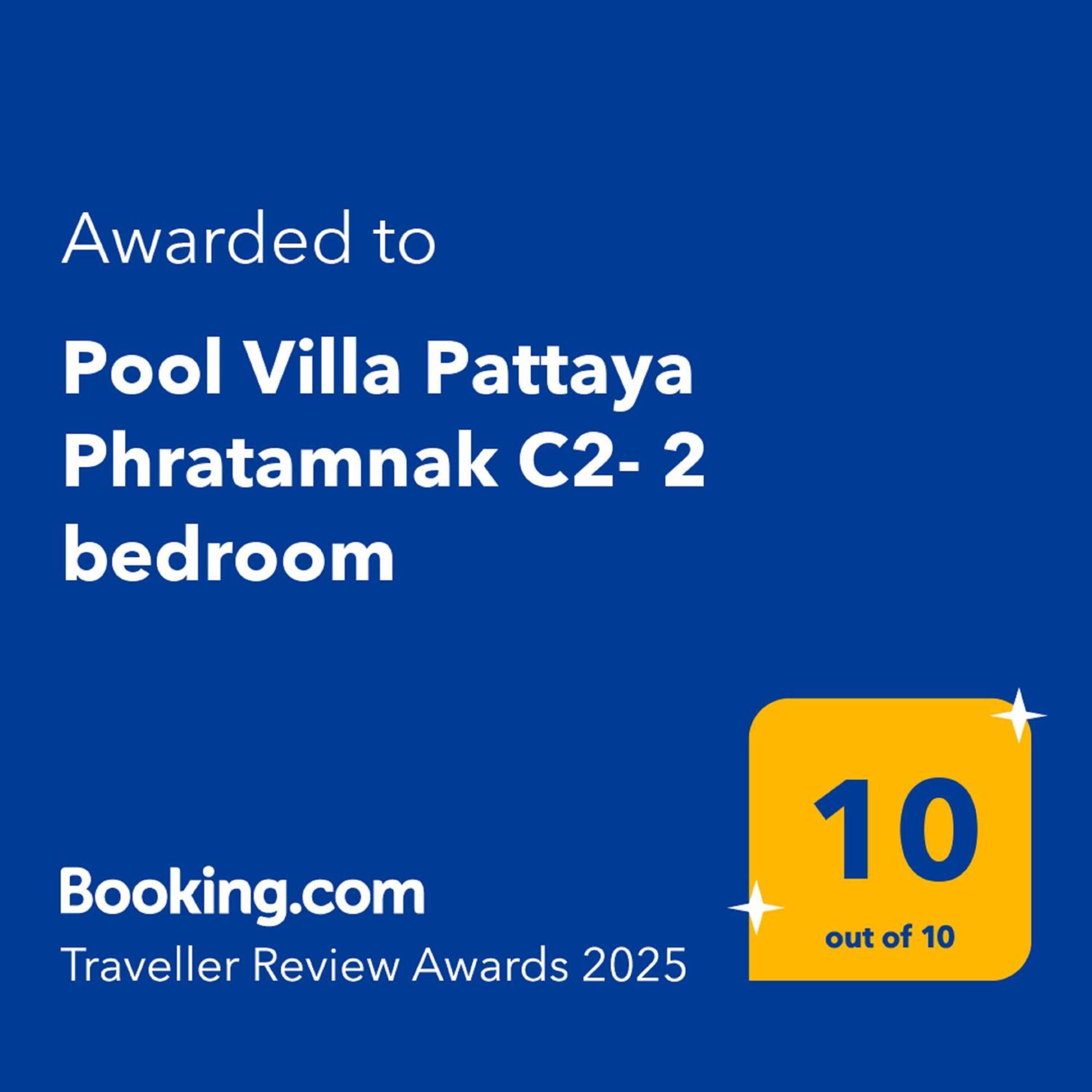 Pool Villa Pattaya Phratamnak C2- 2 Bedroom Haat Jomtien Eksteriør bilde